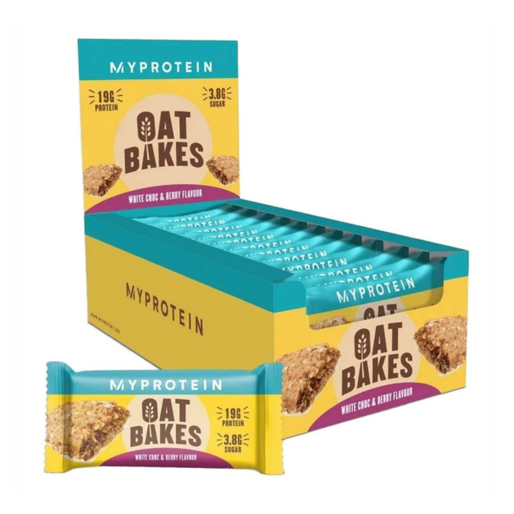 Oat Bakes - 12x75g White Choc & Berry Flavour Киев - изображение 1