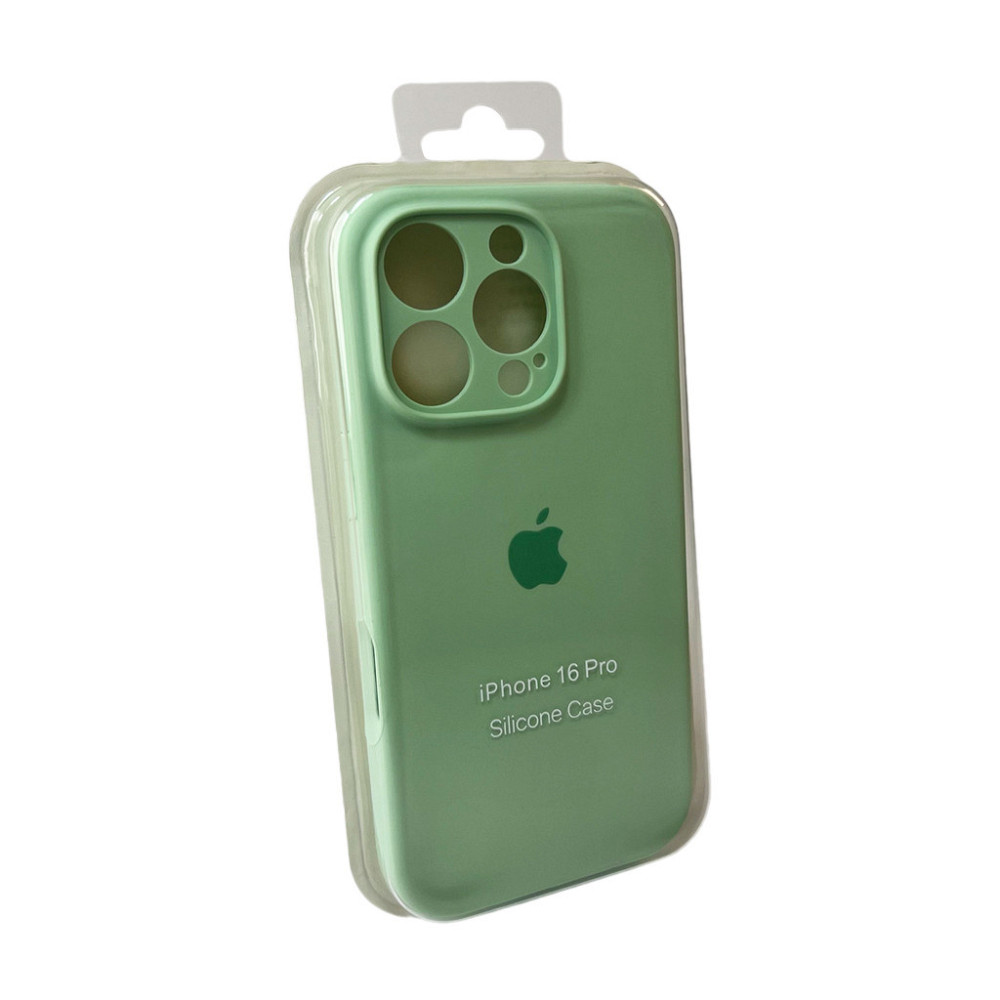 Чохол для смартфона Silicone Full Case AA Camera Protect for Apple iPhone 16 Pro 51,Avokado Green Київ - фото 2