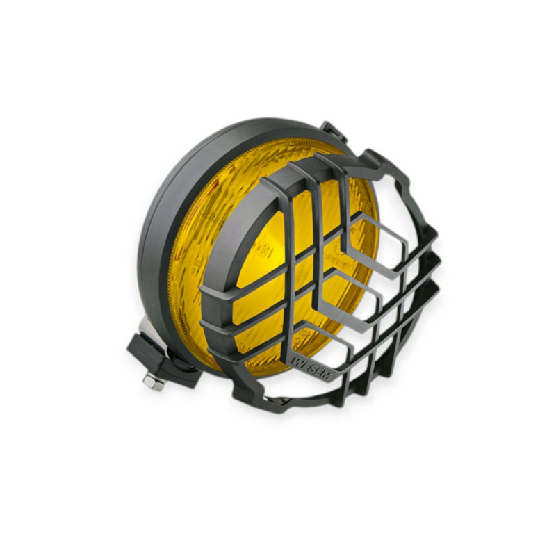 Фара кругла d-159мм H3 12-24В 70W решітка жовта блістер (к-т) протитуманна Мукачево - фото 1