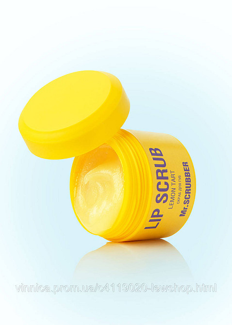 Cкраб для губ Lip Scrub Lemon Tart с ароматом лимонного тарта Mr.SCRUBBER 35 г Черновцы - изображение 1