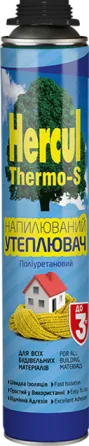 Напилюваний утеплювач поліуретановий THERMO-S HERCUL 850 мл Київ