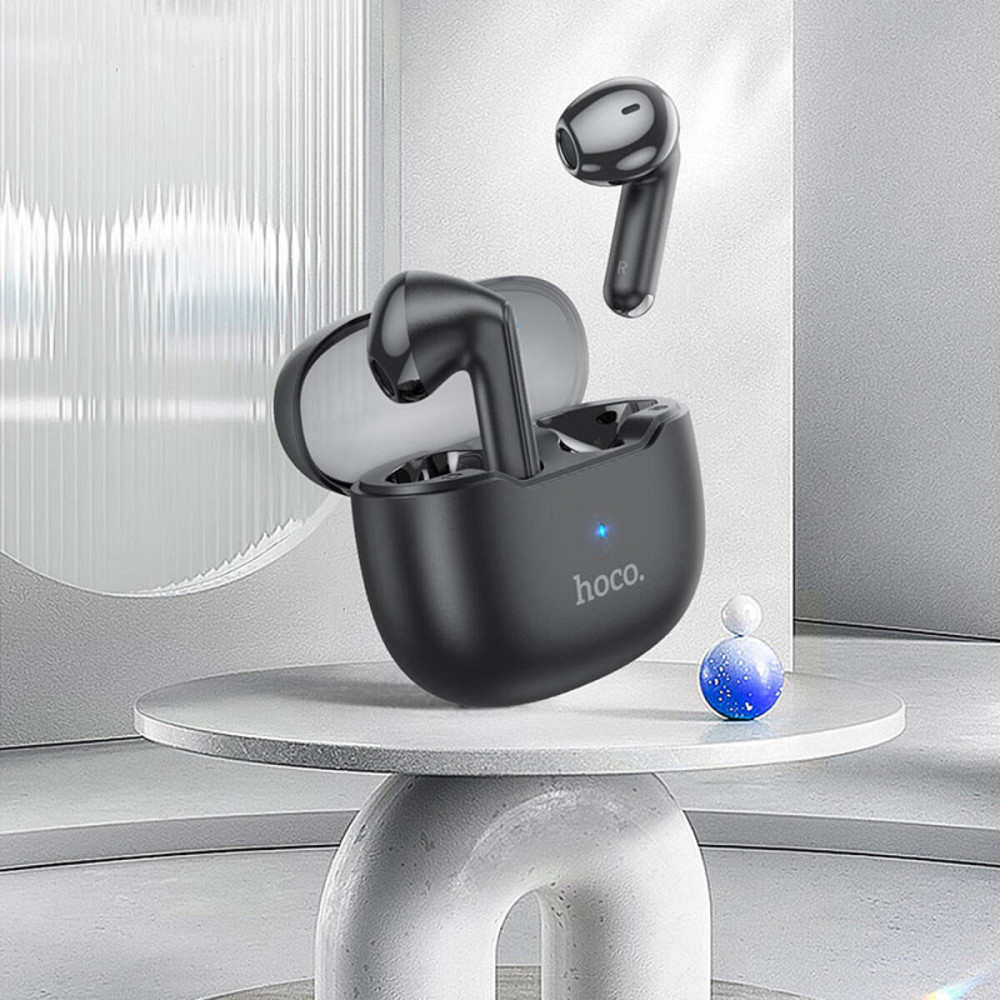 Навушники HOCO EW29 Depth true wireless ENC noise cancelling BT headset Black (6931474781369) Київ - фото 3