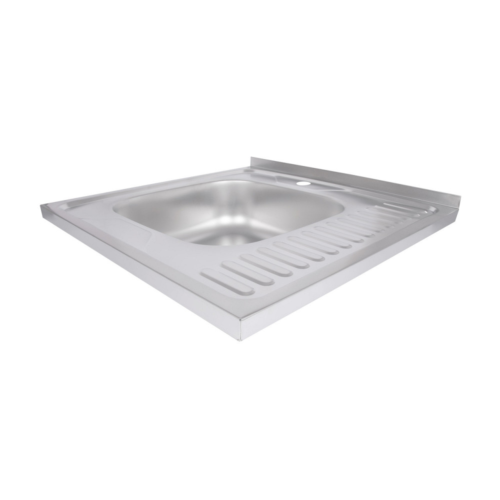 Кухонная мойка Brinex 6060-L 0,6 мм Satin (BRIN6060LSAT06) Киев - изображение 4