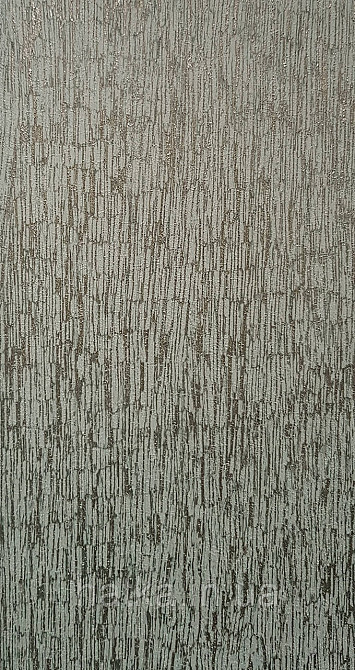 Шпалери вінілові на флізеліні AS creation Amber метрові 1.06Х10 структурні кора дерева зелені сріблясті Київ - фото 4
