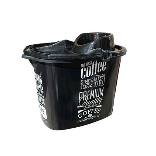 DECOR відро для полу з віджимом 14л (24) (х138 напис на чорному) Житомир - фото 2