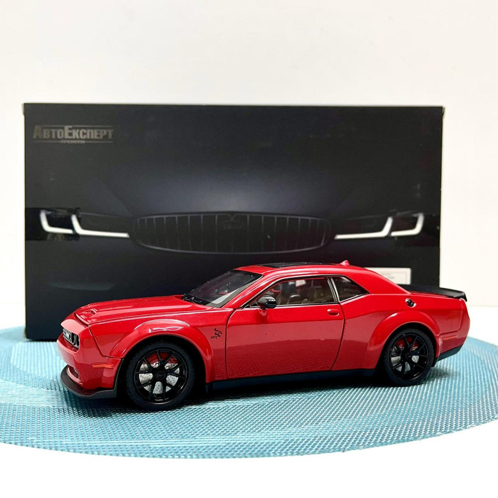 Машинка металева Авто Експерт Chevrolet Camaro 1:24 відчиняються двері капот багажник світло/звук Червона (GT-12099) Чернігів - фото 2