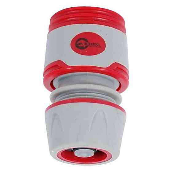 Конектор із аквостопом 1/2 для шланга 1/2 Мукачево