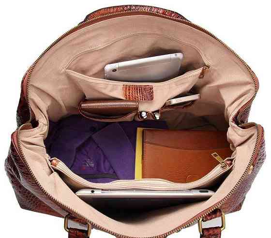 Сумка дорожня Vintage 14397 Коричнева Київ