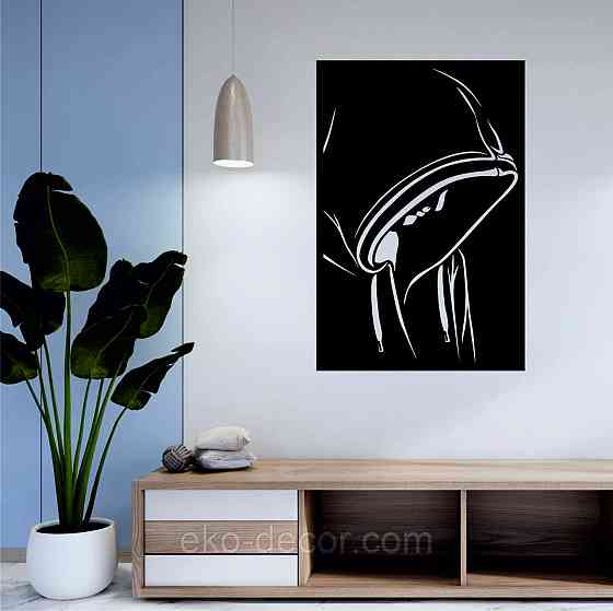 Декоративне настінне Панно «Силует», Декор на стіну Київ