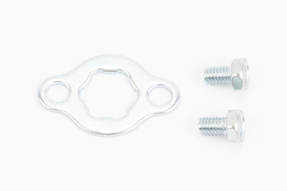 Шайба фіксатор передньої зірки + болти Київ - фото 1