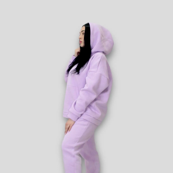Женский спортивный костюм на флисе Сиреневый XS/S Харьков