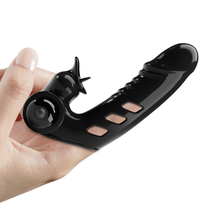Насадка на палец - Pretty Love Corbin Finger Vibrator Black Sex Aura Киев - изображение 10