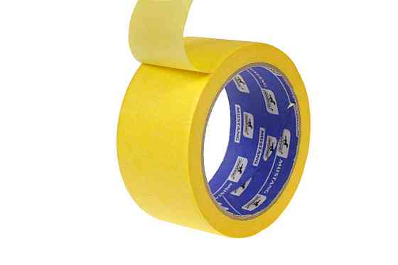 Малярна стрічка ДЕКОР Жовта MUSTANG 38мм х 20м Рівне