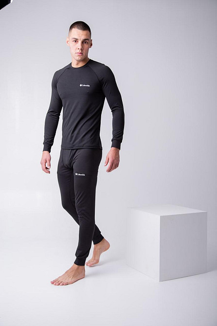 Комплект мужского термобелья Columbia OMNI HEAT черное мужское термобелье Columbia WAR Львов - изображение 4