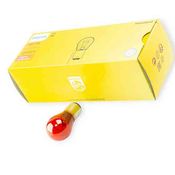 Автолампа A 12V PR21, 5W BAW15d PHILIPS зміщений.цоколь Мукачево