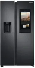 Холодильник Lodówka Samsung Family Hub RS6HA8891B1 Side by Side 178 cm Czarna Киев