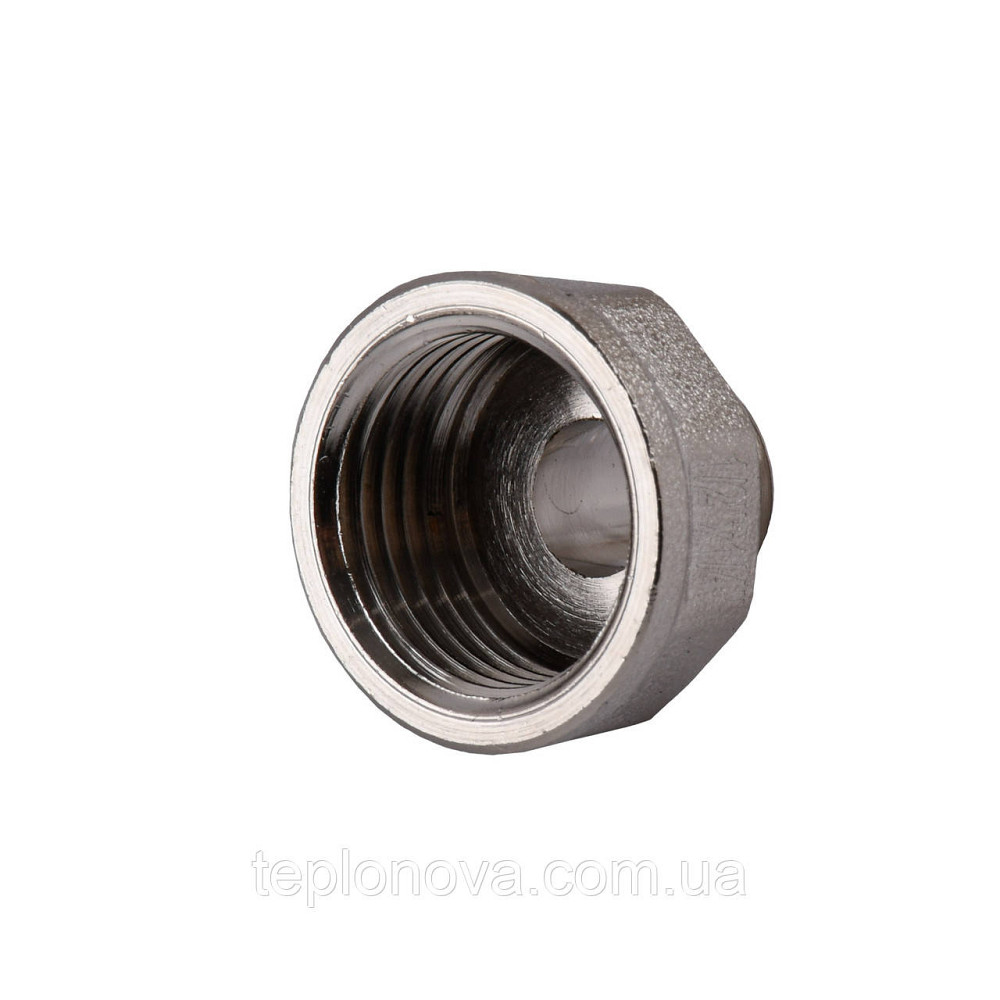 Редукционный переходник 1/2″х1/4″ВЗ никелированный восьмигранный NK313O OPTIMUM Черновцы - изображение 2