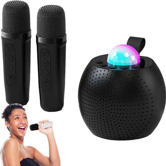 Дитяче караоке з 2-ма мікрофонами та дискошаром,Bluetooth,Z1 SBR Київ