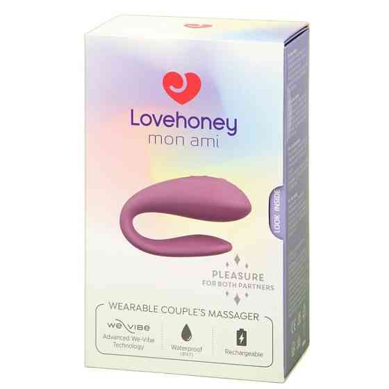 Вибратор для пар Lovehoney Mon Ami, фиолетовый Sex Aura Киев