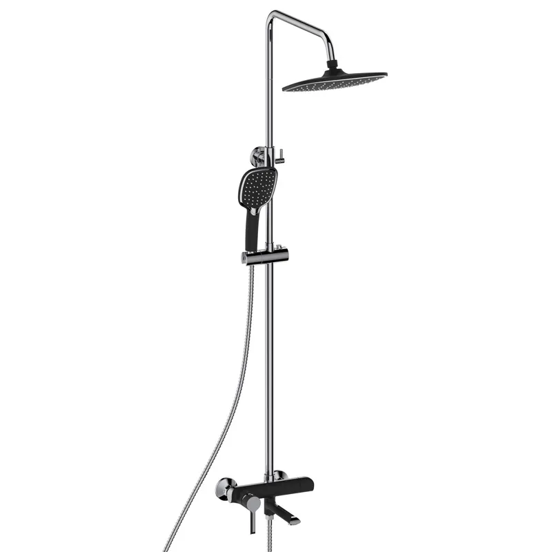 Душова колона з змішувачем Mixxus Premium Edem 009-J чорна (MI5842) Харків - фото 1