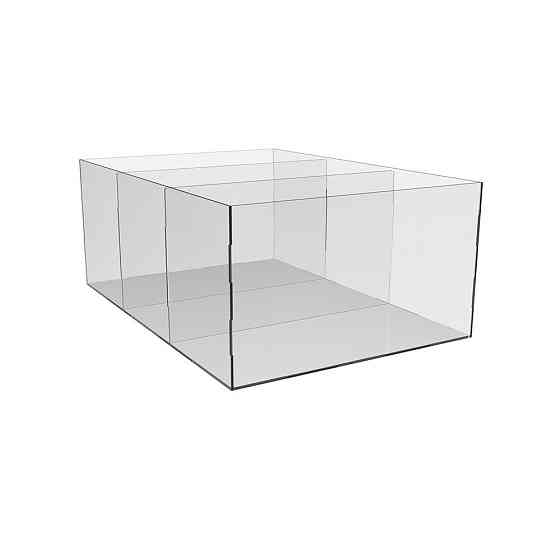 Короб EKOSTAR з оргскла 3 мм прозр 500х350х200 мм 3 відділення Київ