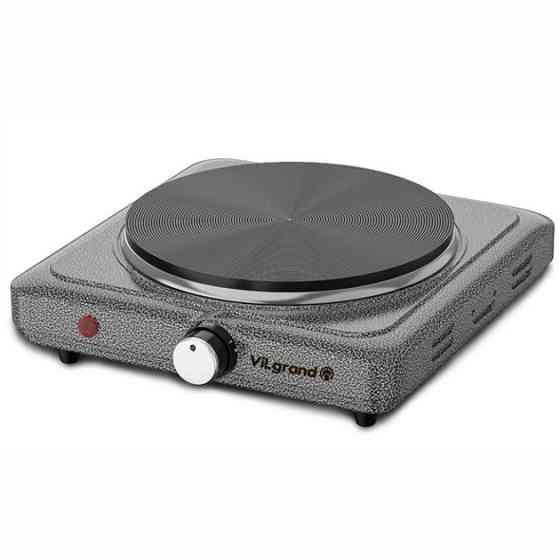 Електроплита Vilgrand VHP181F GRAY 1500 Вт GS-41 Львів