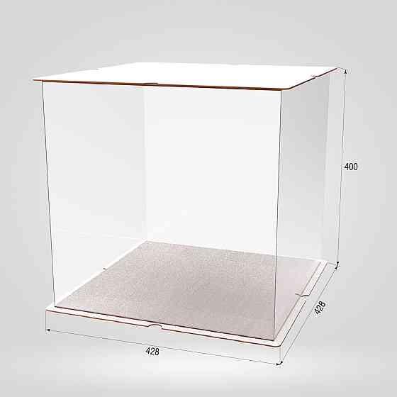 Коробка для тортів, квітів та подарунків EKOSTAR 400х400х400 Київ