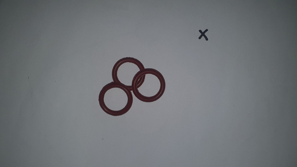 Кольцо уплотнительное трубки слива масла с ТНВД (кольцо гусака) КамАЗ. Силикон. Харьков - изображение 1