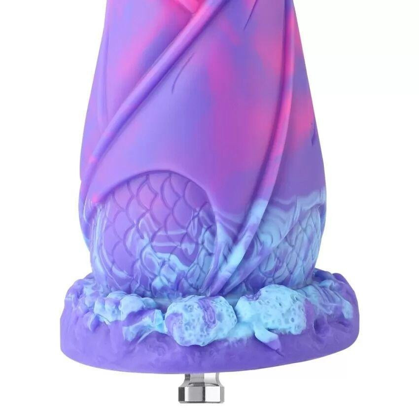 Фалоімітатор для секс-машин Hismith 7.48″ Silicone Dildo HSA139 Monster Series, система KlicLok Sex Aura Київ - фото 6