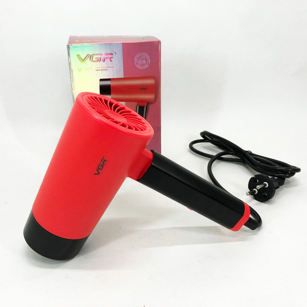 Мощный фен для быстрой сушки VGR V-426 2000 Вт, Функциональный профессиональный фен MX-97 Львов - изображение 14