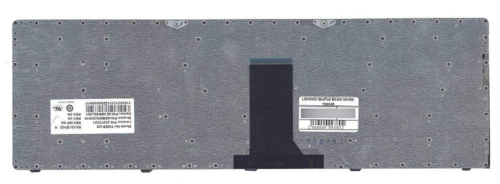 Клавиатура для ноутбука Lenovo IdeaPad (B5400, M5400) Black, (Silver Frame), RU Вінниця - фото 3