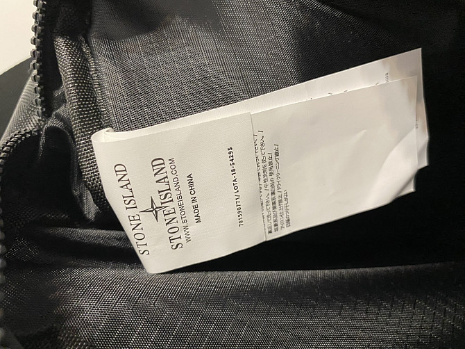 Сумка через плече Stone Island 24x16 чорний Запоріжжя - фото 5