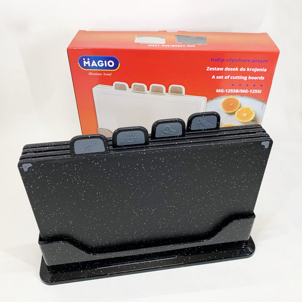 Набор разделочных досок Magio MG-1255B 5 предметов LY-85 Львов - изображение 9