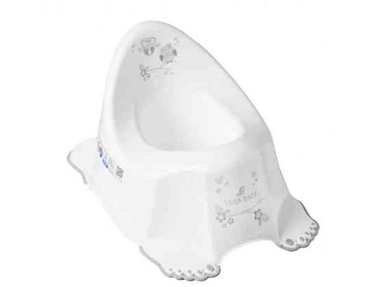 Горшок детский белый Сова без музыки (SO-001-103, white) ТМ TEGA Киев