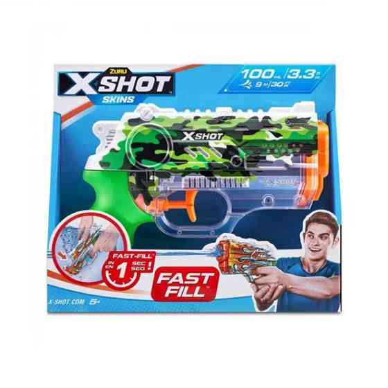 Водний бластер X-Shot Fast Fill Skins Nano Jungle Camo (11853B) Харків