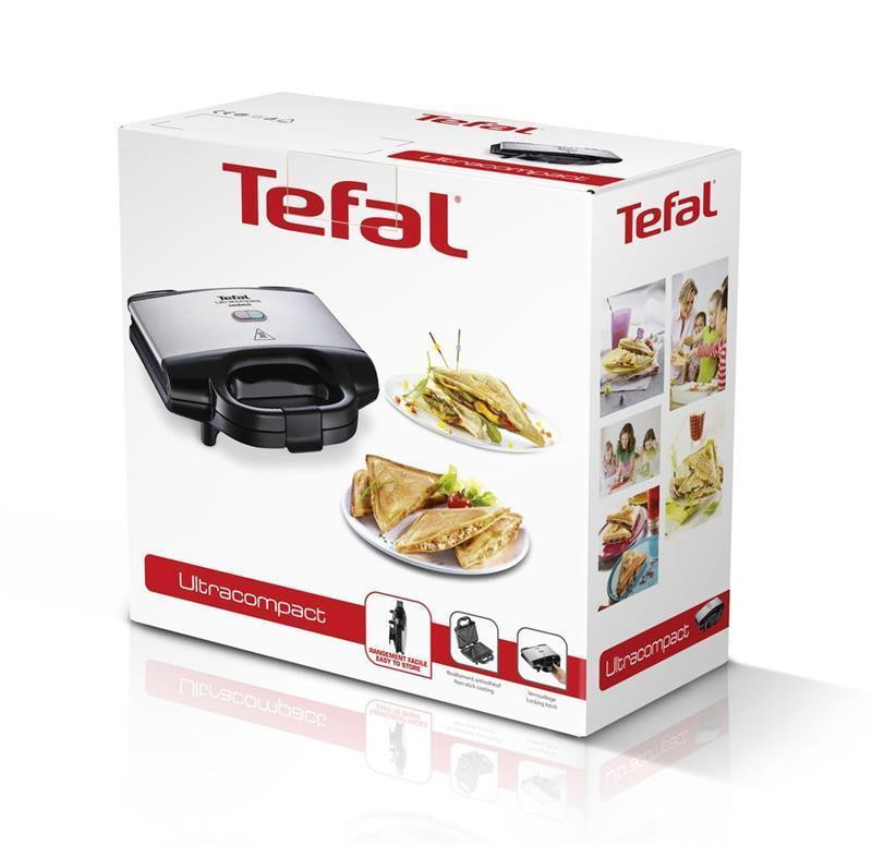 Бутербродниця Tefal SM155212 чорний із сріблястим Харків - фото 7