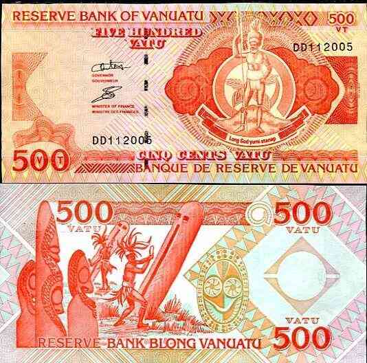 Вануату / Vanuatu 500 vatu (1993) Pick 5 UNC Полтава
