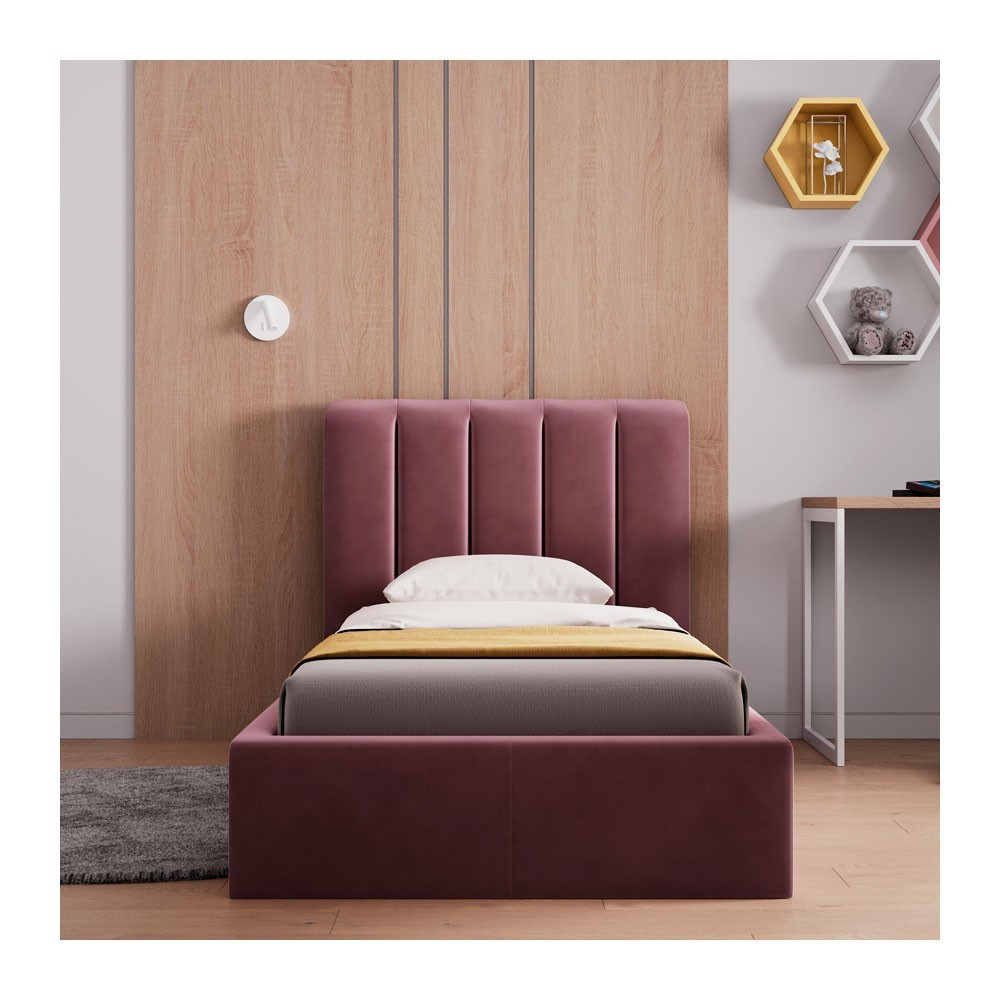 Ліжко SanamDesign Vienna Standart 120x200 рожевий Київ - фото 3