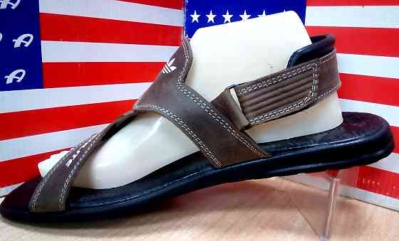 Мужские кожаные сандалии Adidas Киев