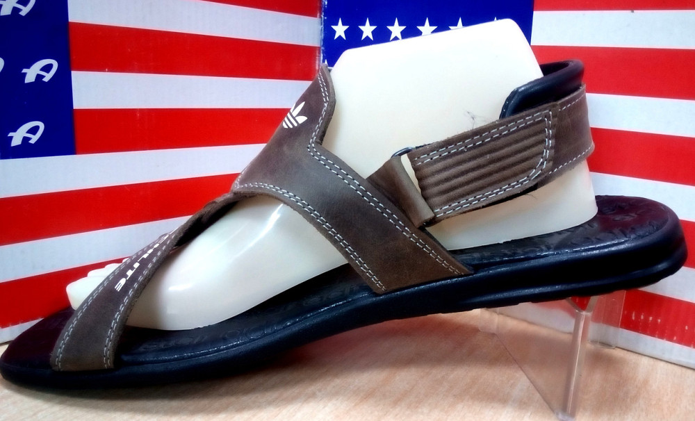 Мужские кожаные сандалии Adidas Киев - изображение 5