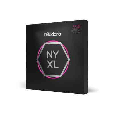 Струни для гітари D&apos;Addario NYXL Bass Regular Light 5-String / Super Long Scale (45-130) (NYXL45130SL) Вінниця