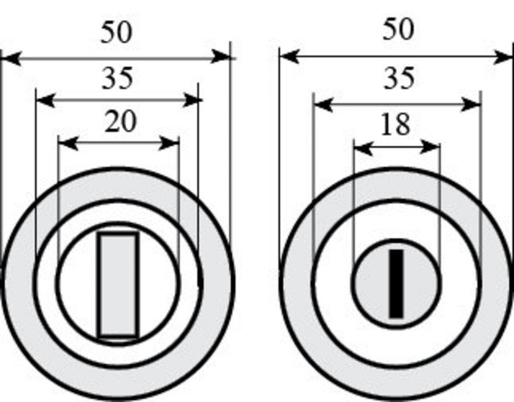 Накладка WC-52 мат хром вж Forina, Novella, Stella, Nika, Giza, Lira, Milla, Alice, Ice RDA Киев - изображение 3