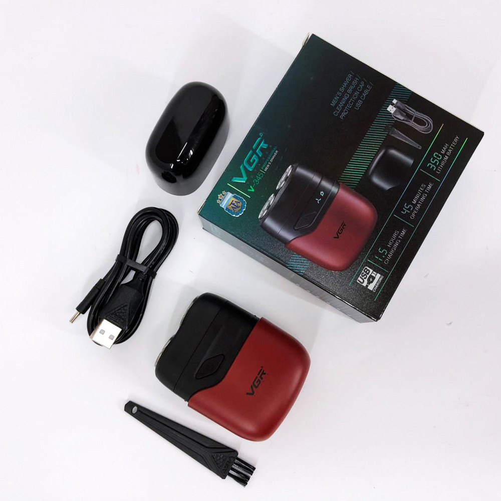 Електробритви для чоловіків SHAVER, Бритви акумуляторні, Електробритва для густої бороди FQ-93 Львів - фото 5