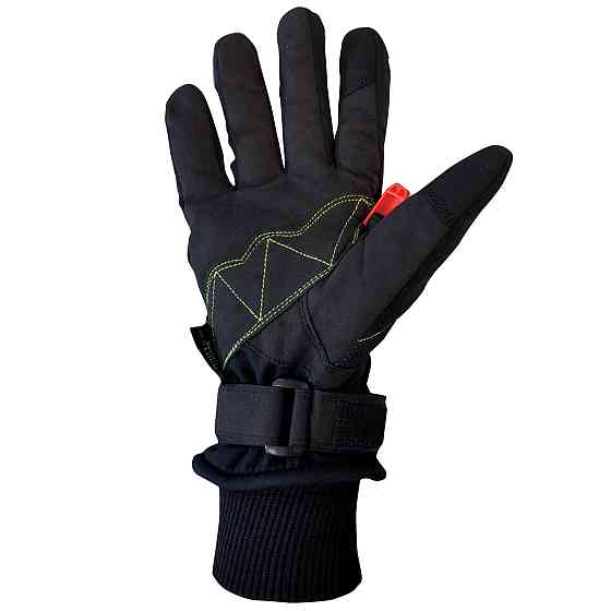 Рукавицы для скандинавской ходьбы Gabel Wind Tech N.C.S. Black/Green M (8015012100008) Вінниця