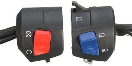 Універсальний перемикач для управління сиреною та поворотниками на кермі мотоцикла, 7/8 дюйма (22 мм) 2шт Луцк - изображение 2