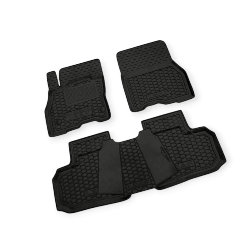 Килимки nissan leaf 2010-2017 борт 2,5см, з перемичкою салону Мукачево - фото 1