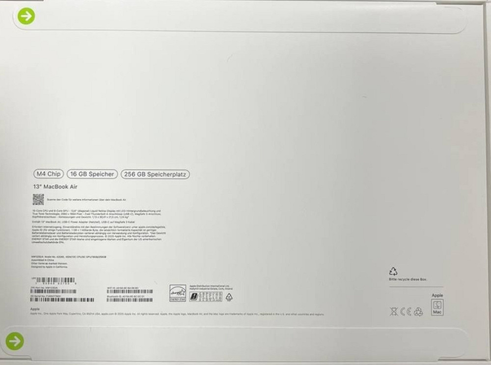 Новый MacBook air m4. Киев - изображение 1