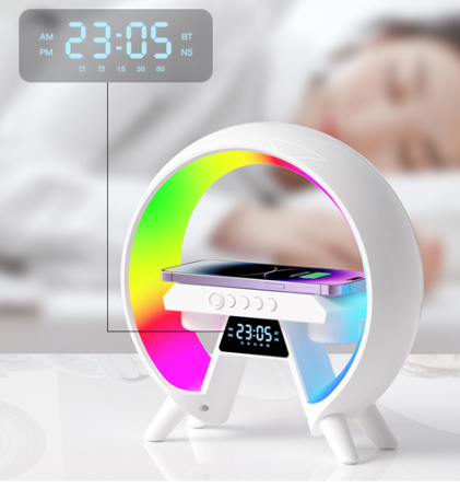 Настольная смарт лампа-ночник G-Smart XM-X63 с беспроводной зарядкой Днепр