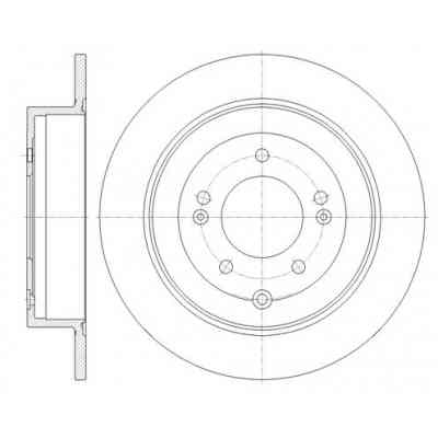 Гальмівний диск REMSA 61779.00 Вінниця