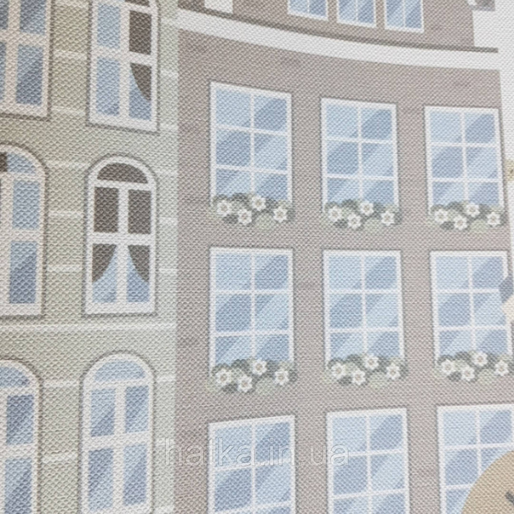 Обои виниловые на флизелине AdaWall Ada Kids метровые детские город дома здания  горизонтальная поклейка Киев - изображение 2